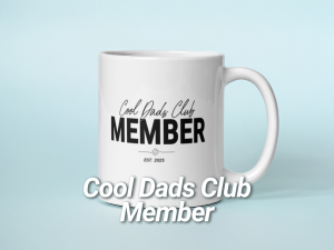 Gift for Dad from Daughter Funny Coffee Mug Fathers Day Birthday Gift for Him Cool Dads Club Member Ceramic Office Desk Cup 11oz Present