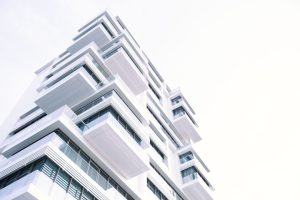 White building